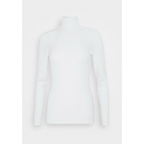 Marc O'Polo PURE TURTLE NECK LONGSLEEVE Bluzka z długim rękawem clear white M3X21D006