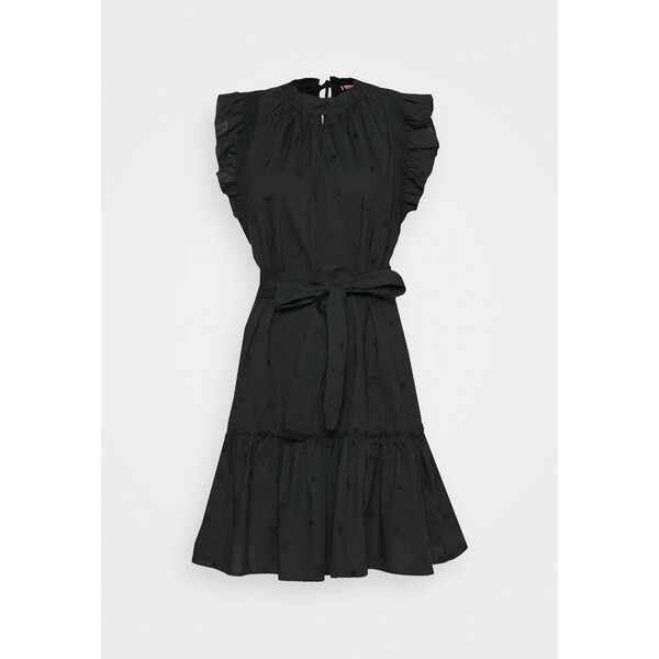 kate spade new york EMBROIDERED POPLIN MINI DRESS Sukienka letnia black K0521C01D