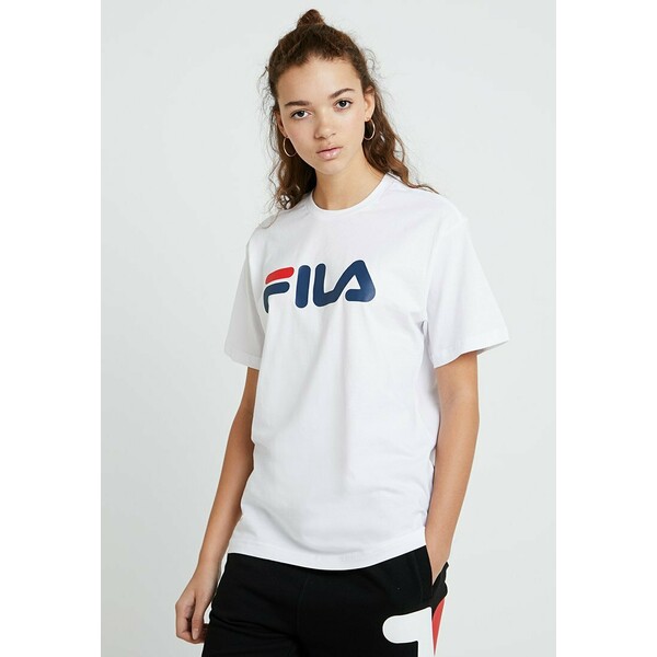 Fila PURE T-shirt z nadrukiem bright white 1FI21D00O