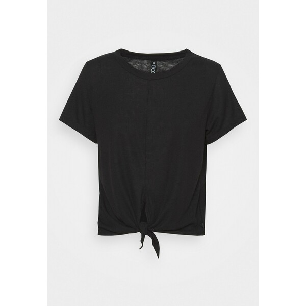 Cotton On Body TIE UP T-shirt basic black C1R41D01I