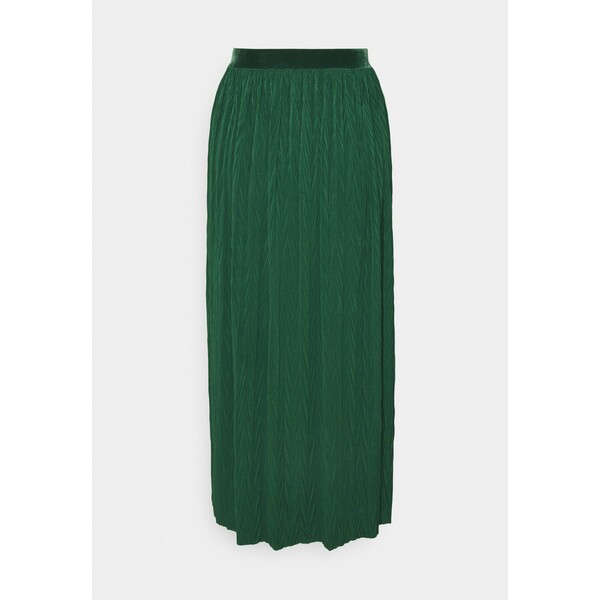 Rich & Royal Spódnica trapezowa emerald green RI521B01F
