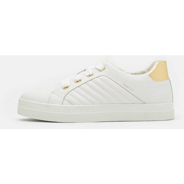 GANT AVONA Sneakersy niskie bright white/gold GA311A02S