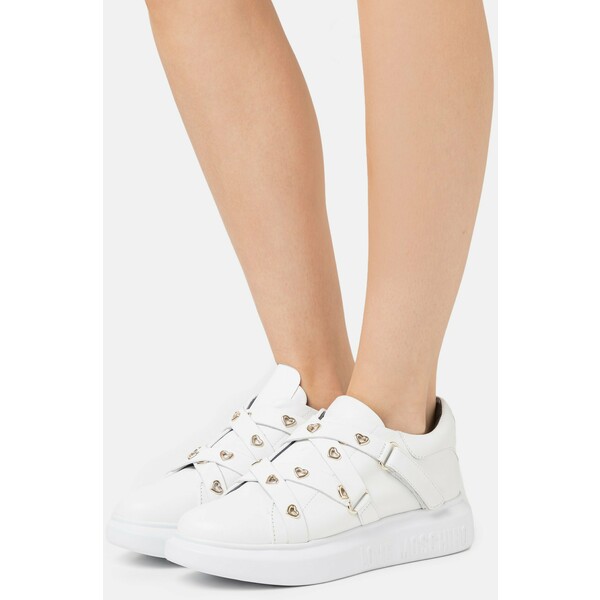 Love Moschino RUNNING Sneakersy niskie white LO911A058