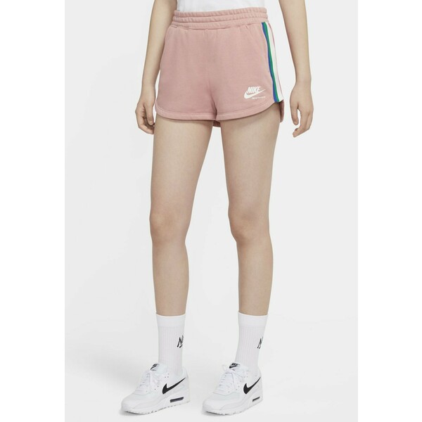 Nike Sportswear Krótkie spodenki sportowe rust pink/white NI121S02M