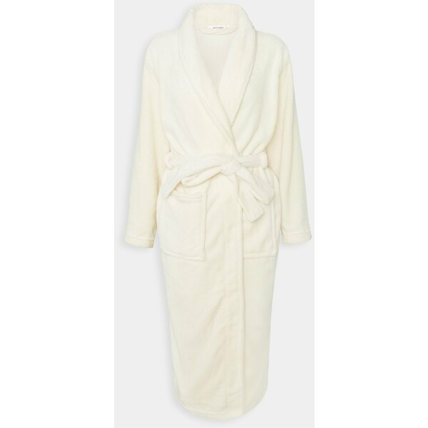 Missguided SOFT TOUCH DRESSING GOWN Szlafrok cream M0Q81P00W