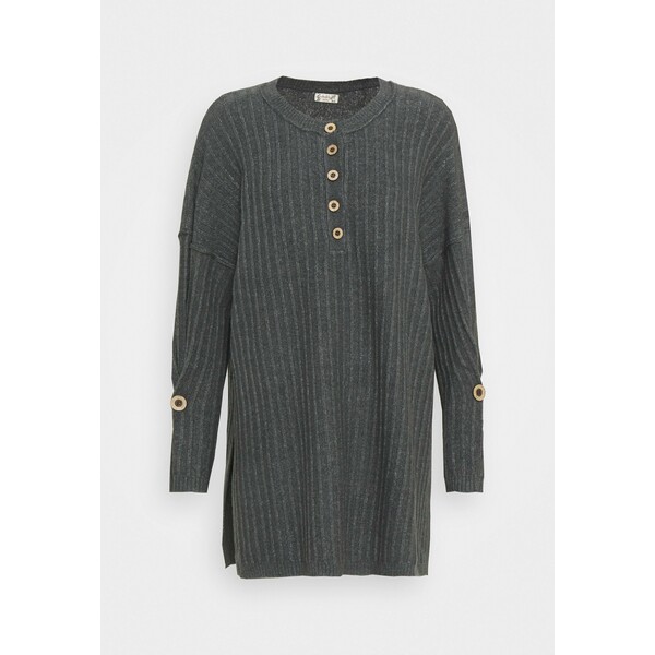 Free People AROUND THE CLOCK Sweter charcoal FP081Q008