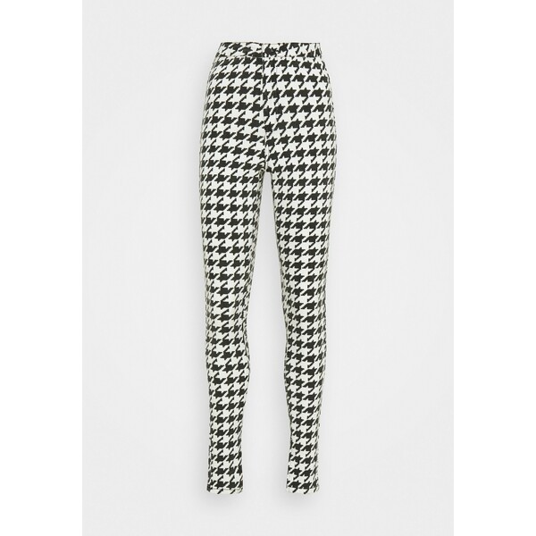 Missguided Tall DOGTOOTH VICE Jeansy Skinny Fit multi MIG21N03I
