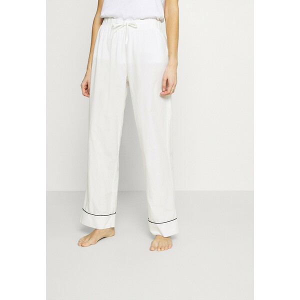 Gina Tricot FEICI TROUSERS Spodnie od piżamy off white GID81O004
