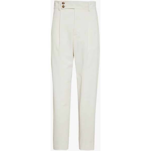 CLOSED LIV Spodnie materiałowe linen white CL321A024