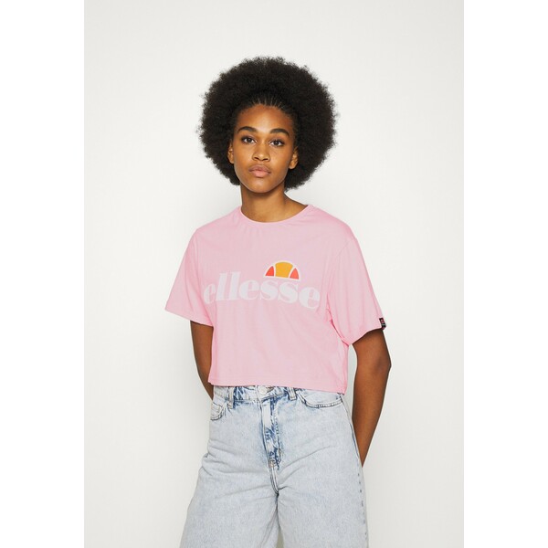 Ellesse ALBERTA T-shirt z nadrukiem light pink EL921D00X