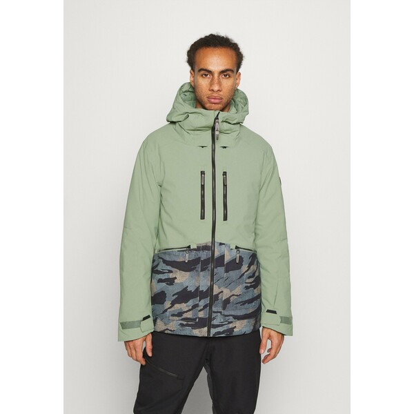 O'Neill TEXTURE JACKET Kurtka snowboardowa light green ON542F046