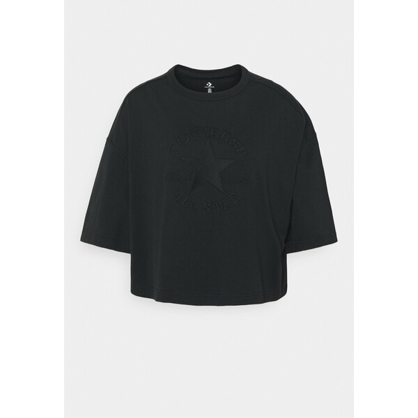 Converse WOMENS PREMIUM TEE T-shirt z nadrukiem black CO421D08K