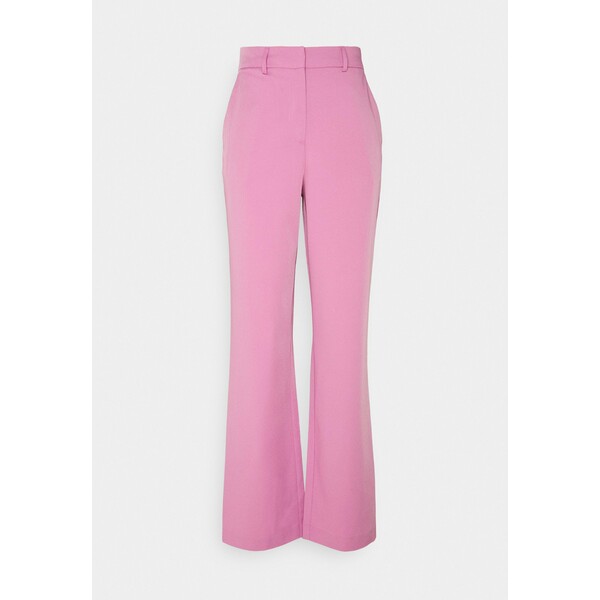 Vila VISALLY TAILORED WIDE PANTS Spodnie materiałowe diva pink V1021G0FC