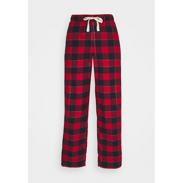 Marks & Spencer London DEAL CHECK PANT Spodnie od piżamy red QM481O010