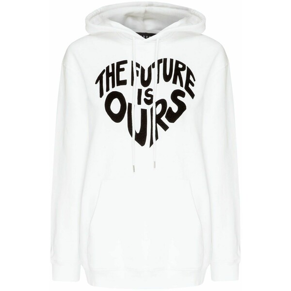 Markus Lupfer Bluza MARKUS LUPFER ERIN THE FUTURE IS OURS SW332-white