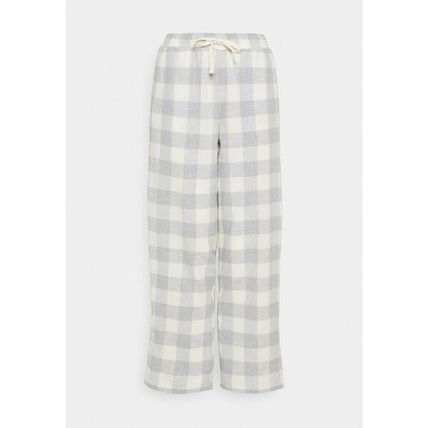 Marks & Spencer London DEAL CHECK PANT Spodnie od piżamy grey mix QM481O00Z