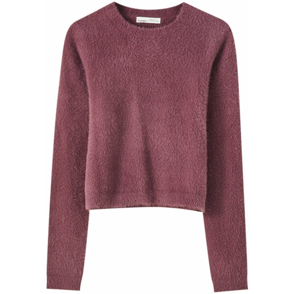 PULL&BEAR Sweter mottled pink PUC21I0BY
