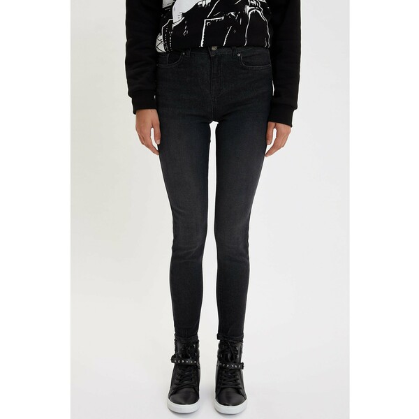 DeFacto Jeansy Skinny Fit anthracite DEZ21N048