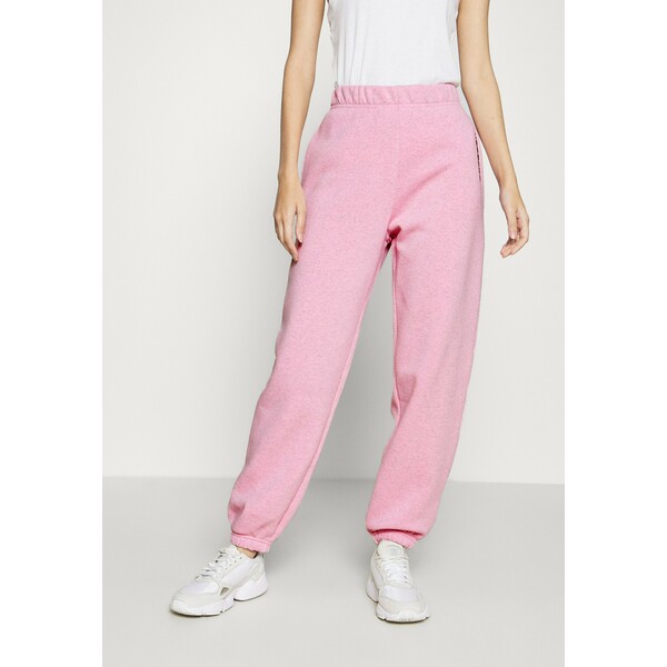 NEW girl ORDER EMBROIDERED TEXT JOGGERS Spodnie treningowe pink NEM21A00P