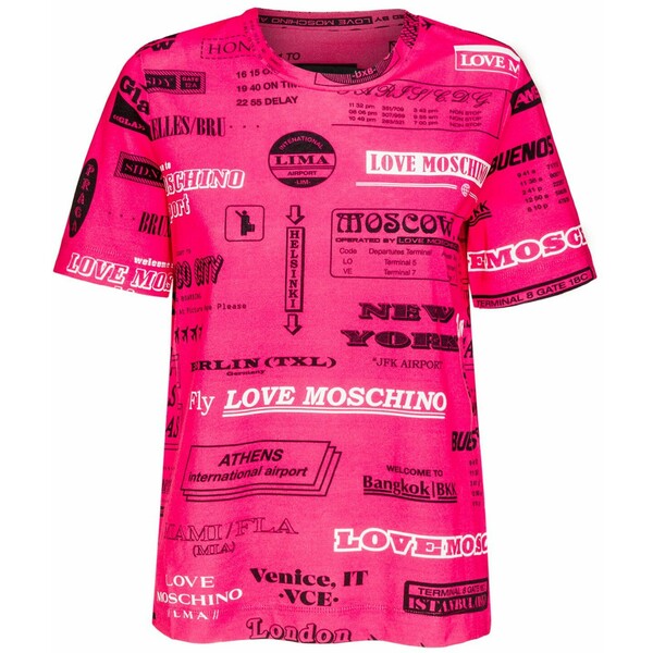 Love Moschino T-shirt LOVE MOSCHINO W4F1500M4078-8