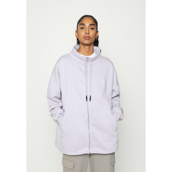 Missguided OVERSIZED ZIP FRONT Bluza rozpinana lilac M0Q21J053