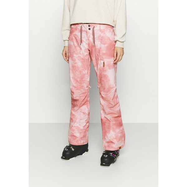 Roxy NADIA PRINTED Spodnie narciarskie silver pink RO541E04R