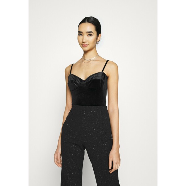 Nly by Nelly BUSTIER BODY Top black NEG21E066