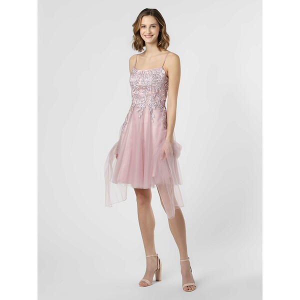 Luxuar Fashion Damska sukienka wieczorowa z etolą 469743-0001