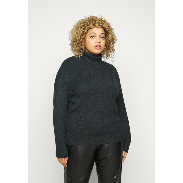 CAPSULE by Simply Be FINE JUMPER Sweter black CAS21I00S