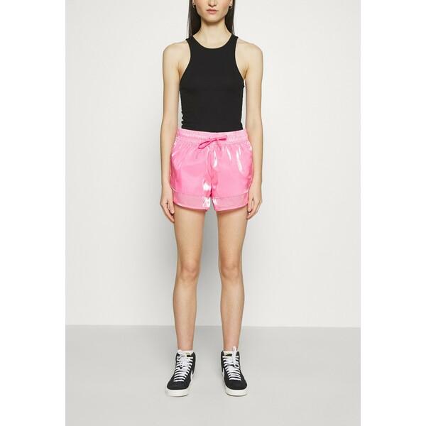Nike Sportswear AIR SHEEN Szorty pink glow/black NI121S036