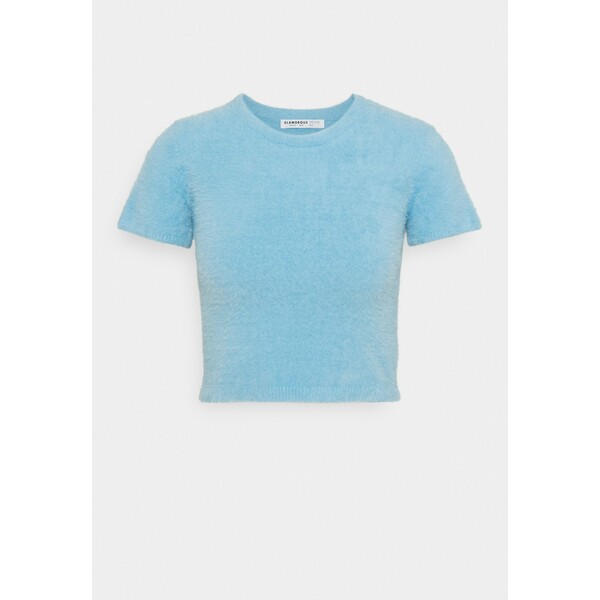 Glamorous Petite T-shirt basic blue GLB21E02E