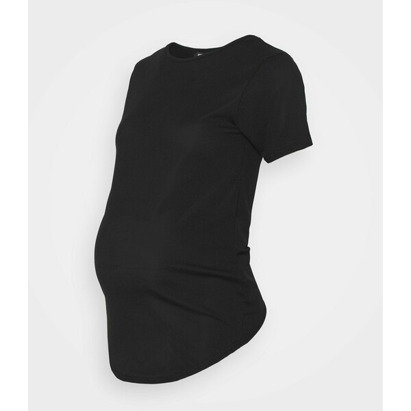 Missguided Maternity CREW NECK T-shirt basic black M5Q29G00E