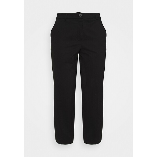 Selected Femme Curve SLFNORI Spodnie materiałowe black SEW21A003