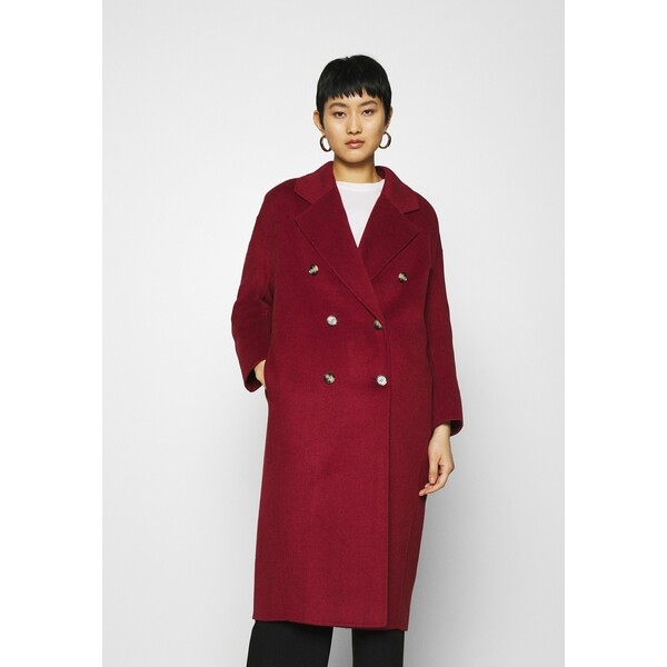 American Vintage DADOULOVE Płaszcz wełniany /Płaszcz klasyczny cerise AM221U00I