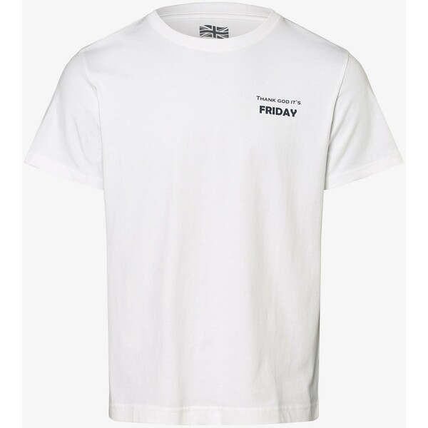Finshley & Harding London T-shirt męski 497456-0001