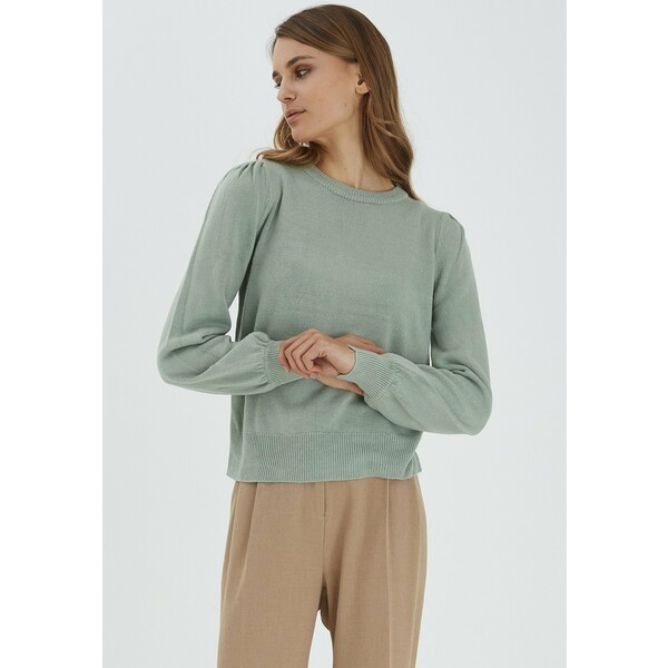 b.young Sweter iceberg green BY221I076