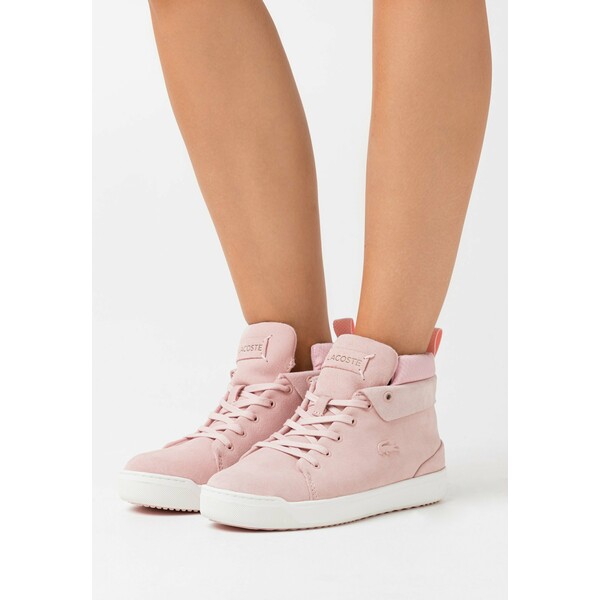 Lacoste EXPLORATEUR Sneakersy wysokie pink/offwhite LA211N00K