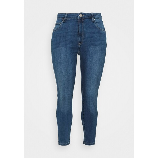 Cotton On Curve ADRIANA Jeansy Skinny Fit blue C1V21N009