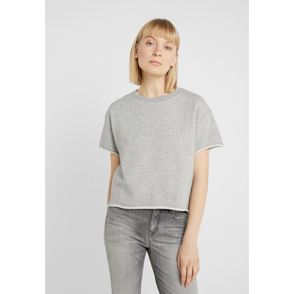 DRYKORN LUNIE T-shirt basic grey melange DR221D025