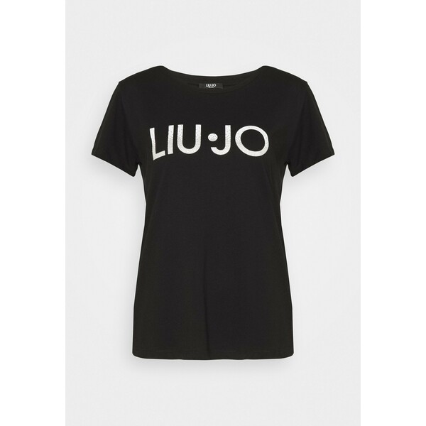 Liu Jo Jeans T-shirt z nadrukiem nero L2521D023