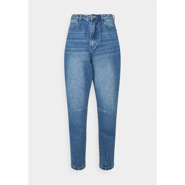 Missguided Tall HIGH RISE CARROT LEG Jeansy Zwężane blue MIG21N02Z