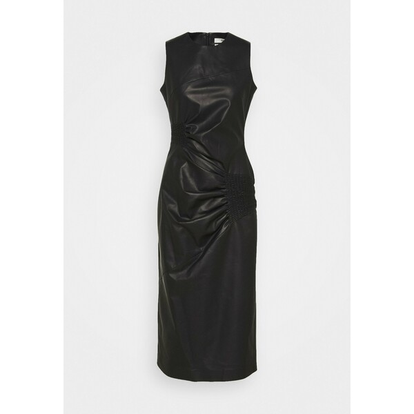 Bally RUCHED DRESS Długa sukienka black 23B21C005
