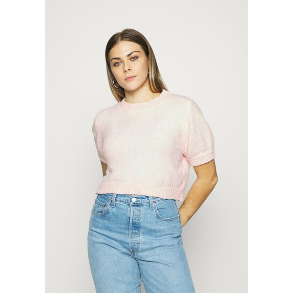 Missguided CHENILLE T-shirt basic pink M0Q21I06Y