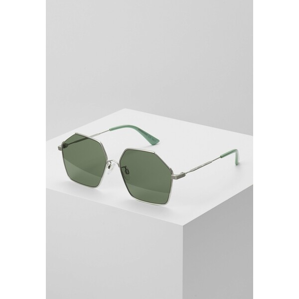 McQ Alexander McQueen Okulary przeciwsłoneczne silver/green MQ151K00X