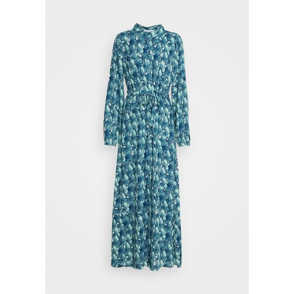 Fabienne Chapot LONG DRESS Długa sukienka dusty blue/mint green FAH21C01K