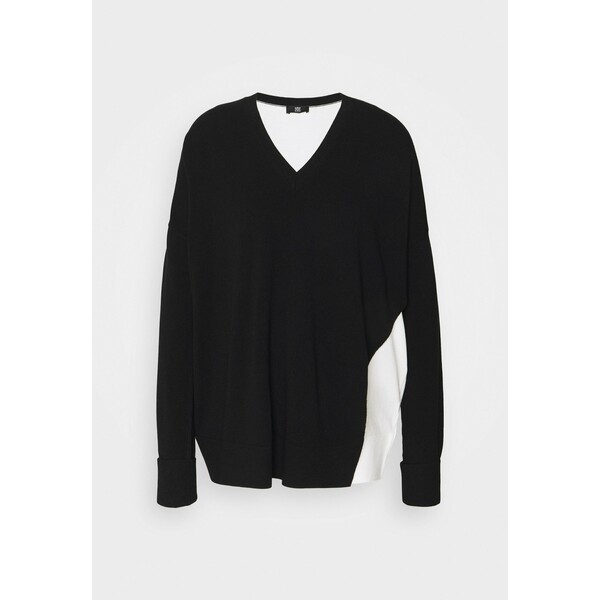 RIANI Sweter black patterned RIJ21I018