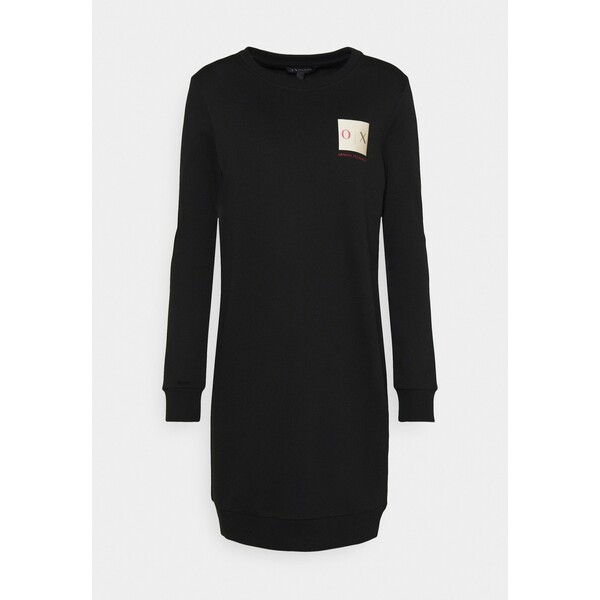 Armani Exchange VESTITO Sukienka letnia black ARC21C02L