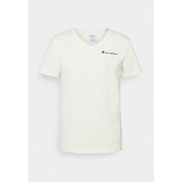 Champion V-NECK LEGACY T-shirt basic off-white C7641D035