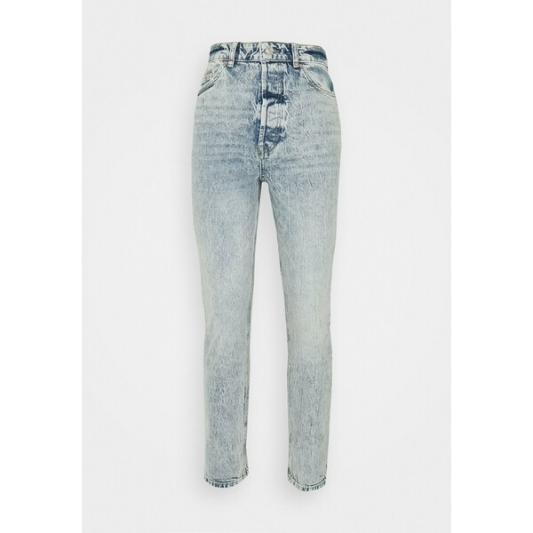 Free People ZURI MOM Jeansy Relaxed Fit lived in blue FP021N017