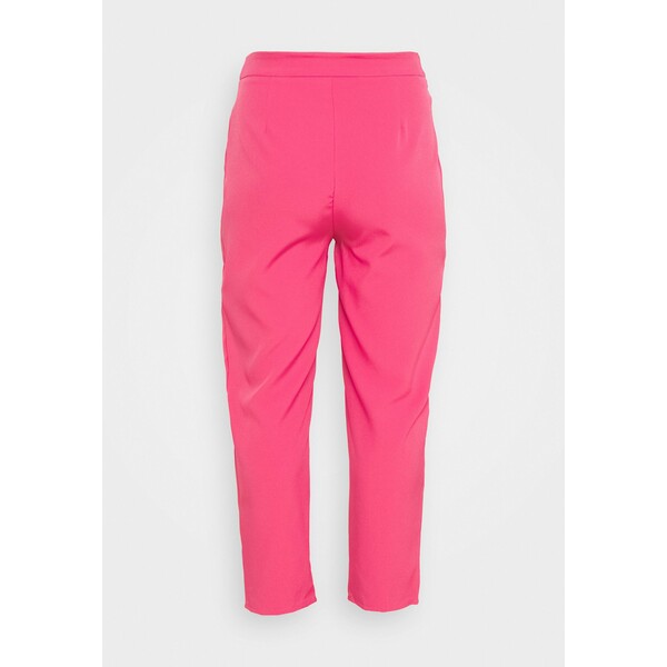 Missguided Plus TAILORED CIGARETTE TROUSER Spodnie materiałowe hot pink M0U21A039